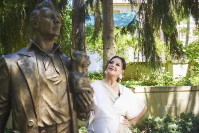 21.07.2023. Филантроп Оксана Федорова представила в Кисловодске фильм «Шаляпин в Уфе» из цикла «Моя Россия: музыкальное путешествие»
