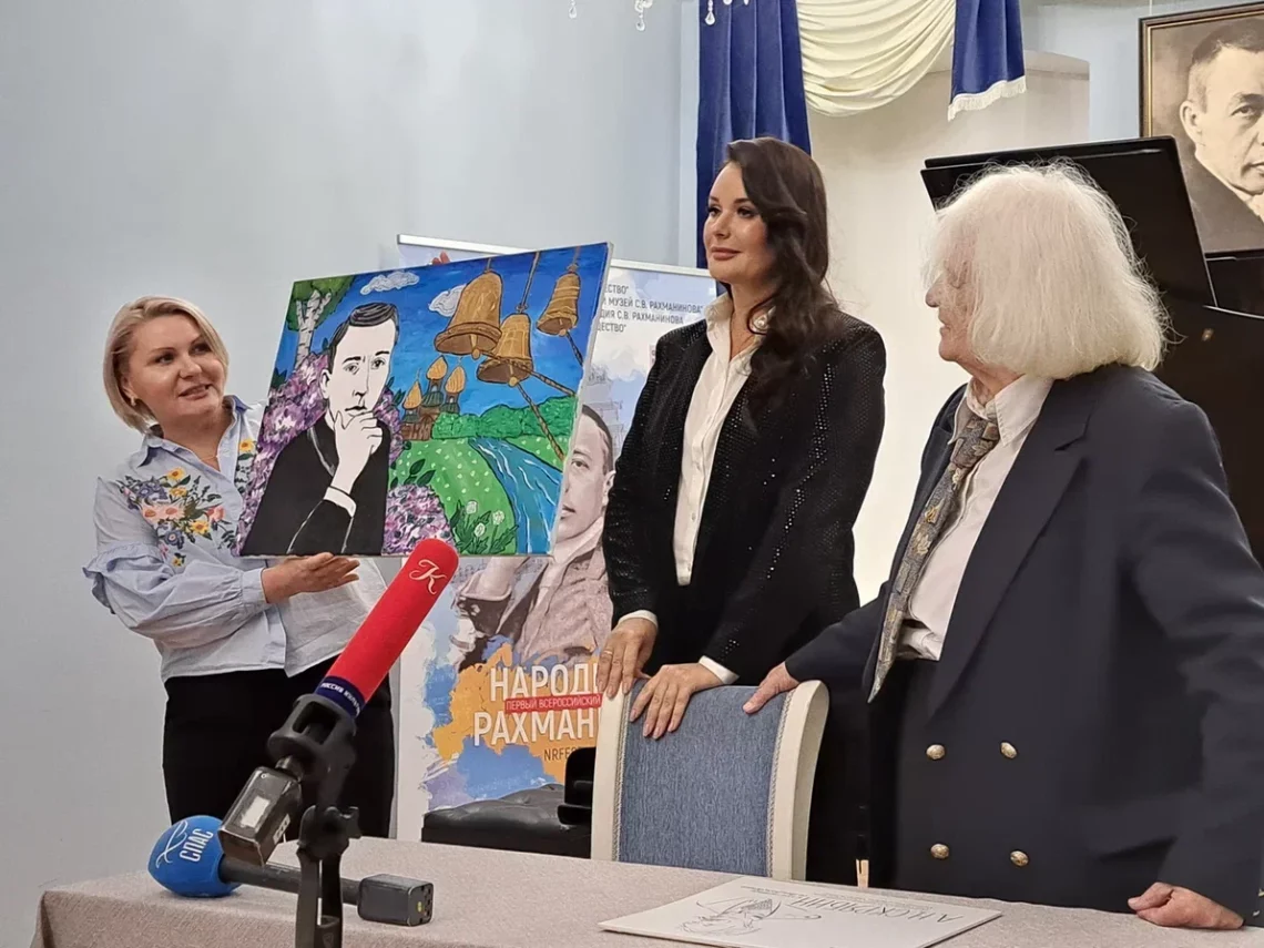Фонд Оксаны Федоровой передал в Музей Рахманинова картину школьницы из Волгограда